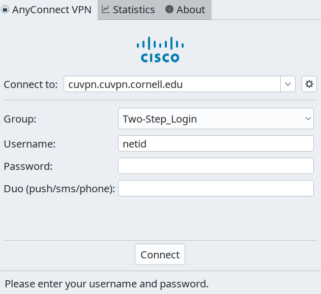 Cornell VPN Log In